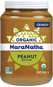 Organic Peanut Butter Creamy | MaraNatha Nut Butters